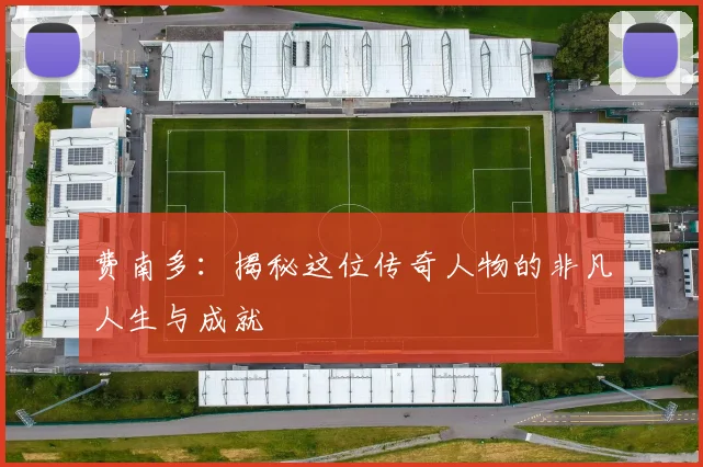 费南多：揭秘这位传奇人物的非凡人生与成就